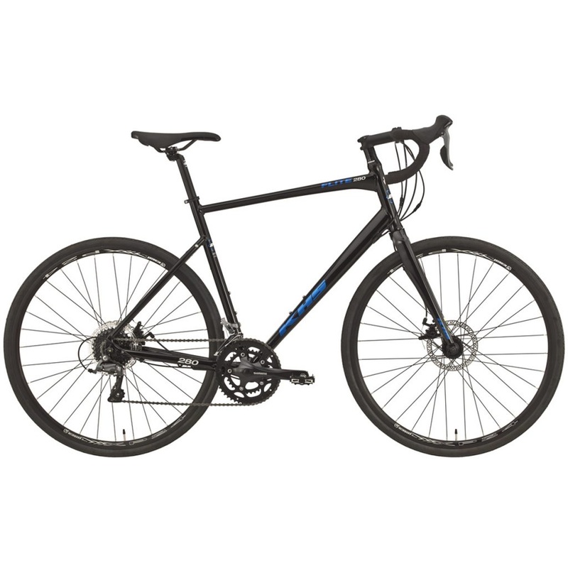 NEW KHS Flite 280 Aluminum Disc Road Bike, Black XS