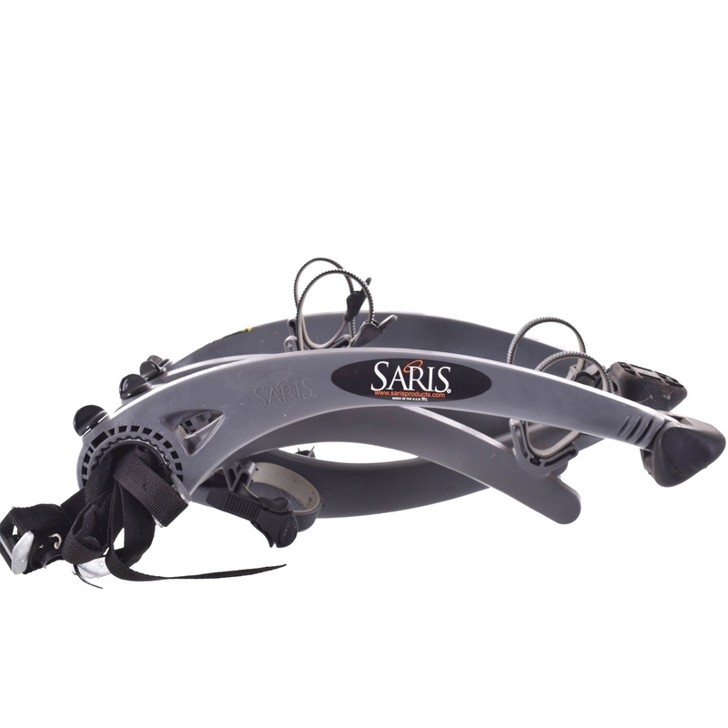 USED Saris Bones 2 Car Trunk Rack Gray Top Tube 2 Bike