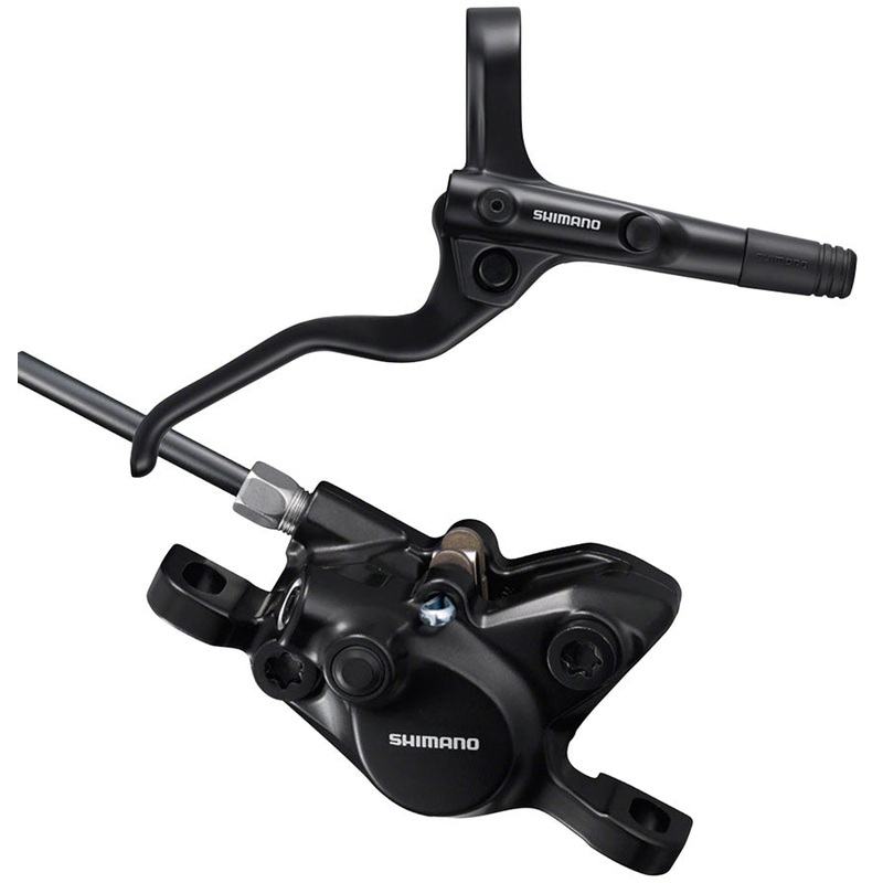 NEW Shimano BR-MT200 Disc Brake and BL-MT201 Lever – Rear, Hydraulic, 2-Piston, Post Mount, Black