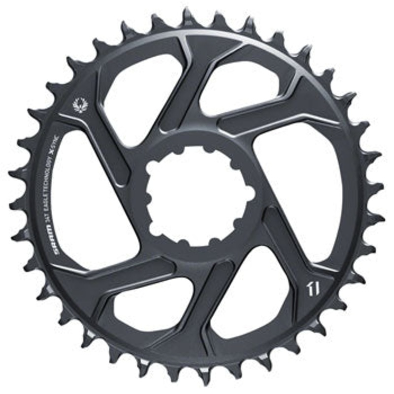 NEW SRAM Eagle X-SYNC 2 Direct Mount Chainring – 34t, Direct Mount, 3mm Offset, For Boost, Lunar Grey