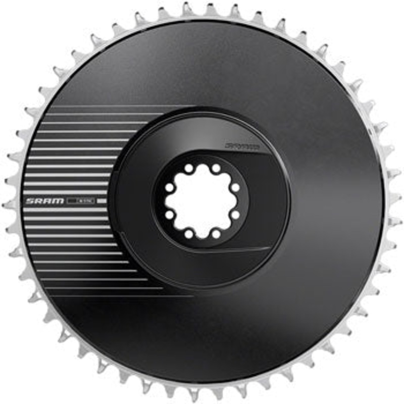 NEW SRAM RED Aero X-Sync Chainring – 12-Speed, 8-Bolt Direct Mount, Black, E1 48t