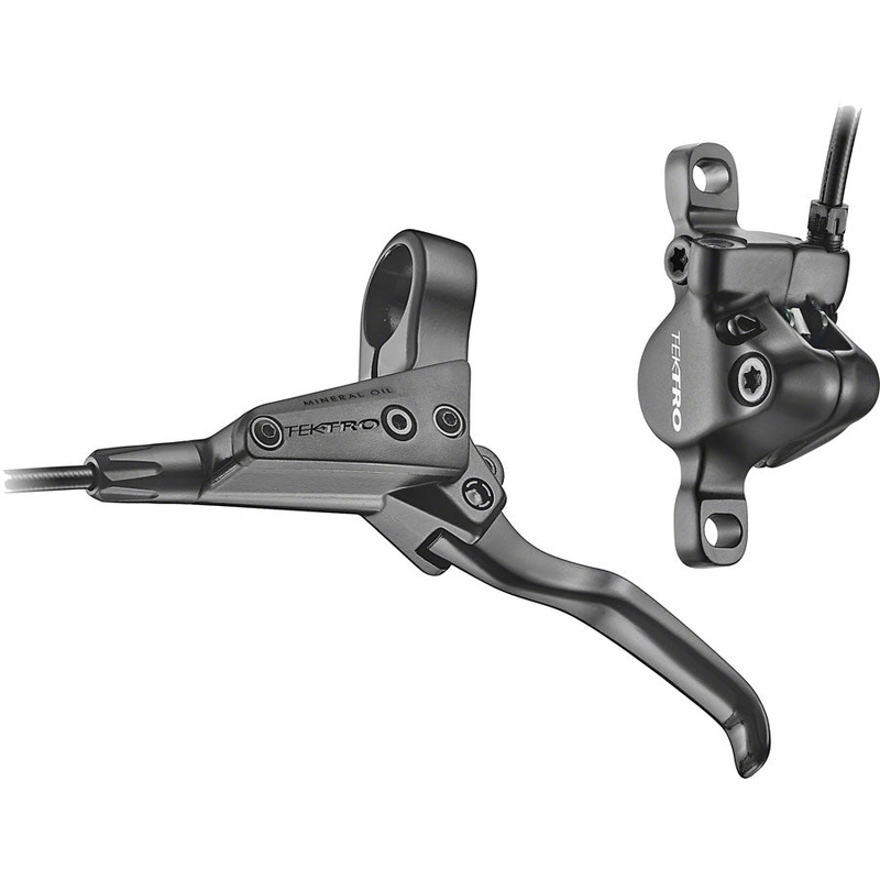 NEW Tektro HD-M280 Disc Brake and Lever – Left, Hydraulic, Post Mount, Black