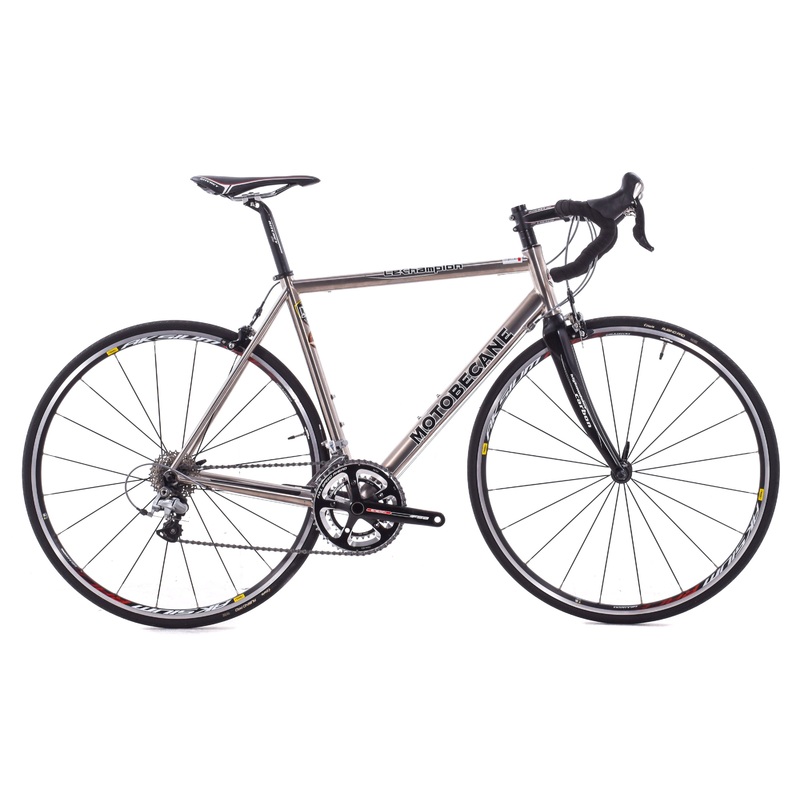 USED Motobecane LeChampion Titanium 54cm Road Bike Ultegra 6700 2×10 Speed