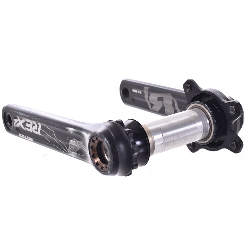 USED Rotor Rex2 Crankset 170mm Length 30mm Spindle Mountain