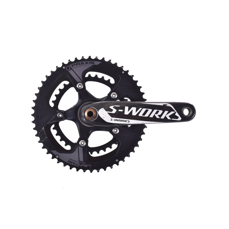 USED S-Works Specialized Carbon Road Crank 52/36T 172.5mm 110mm BCD