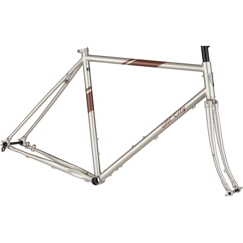 NEW All-City Space Horse All-Road Gravel Bike Frameset – Steel, Champagne Shimmer 43cm