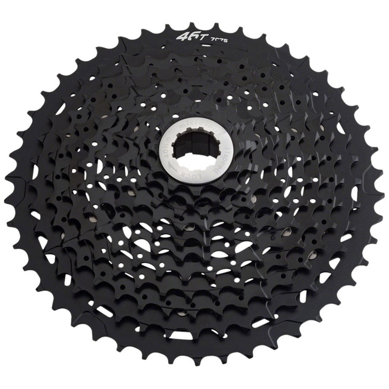 NEW microSHIFT G11 Cassette – 11 Speed, 11-46T, Alloy Spider, Black, ED Coated