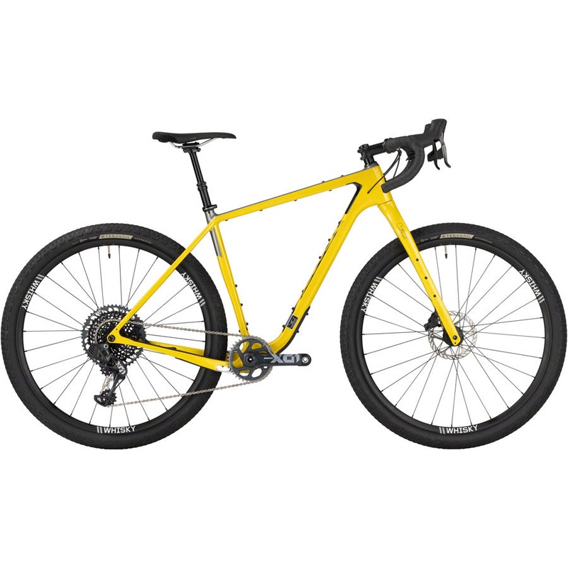 NEW Salsa Cutthroat C X01 Eagle AXS Bike – 29″, Carbon Gravel Bike, Yellow 52cm