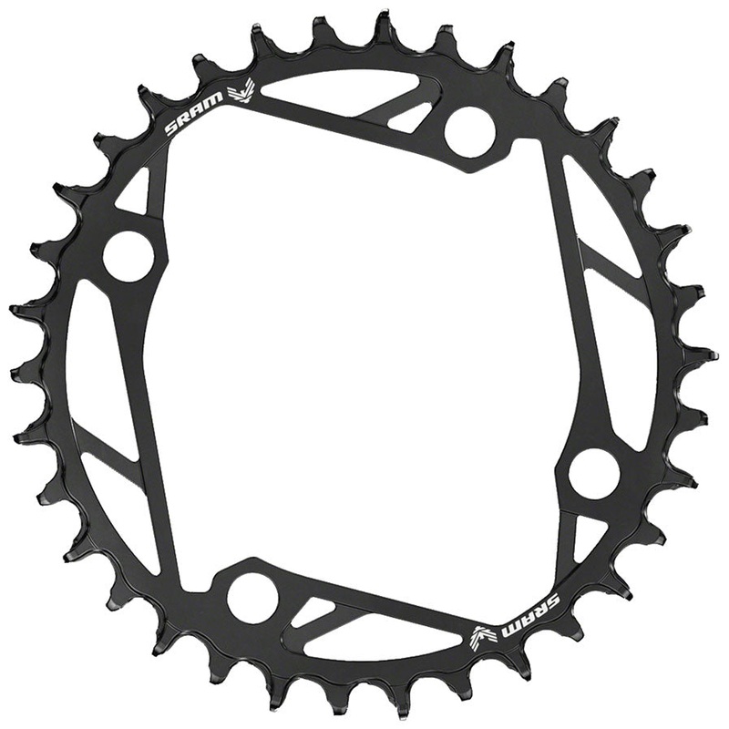 NEW SRAM Eagle T-Type Chainring – 36t, 12-Speed, 104 BCD, Steel, Black