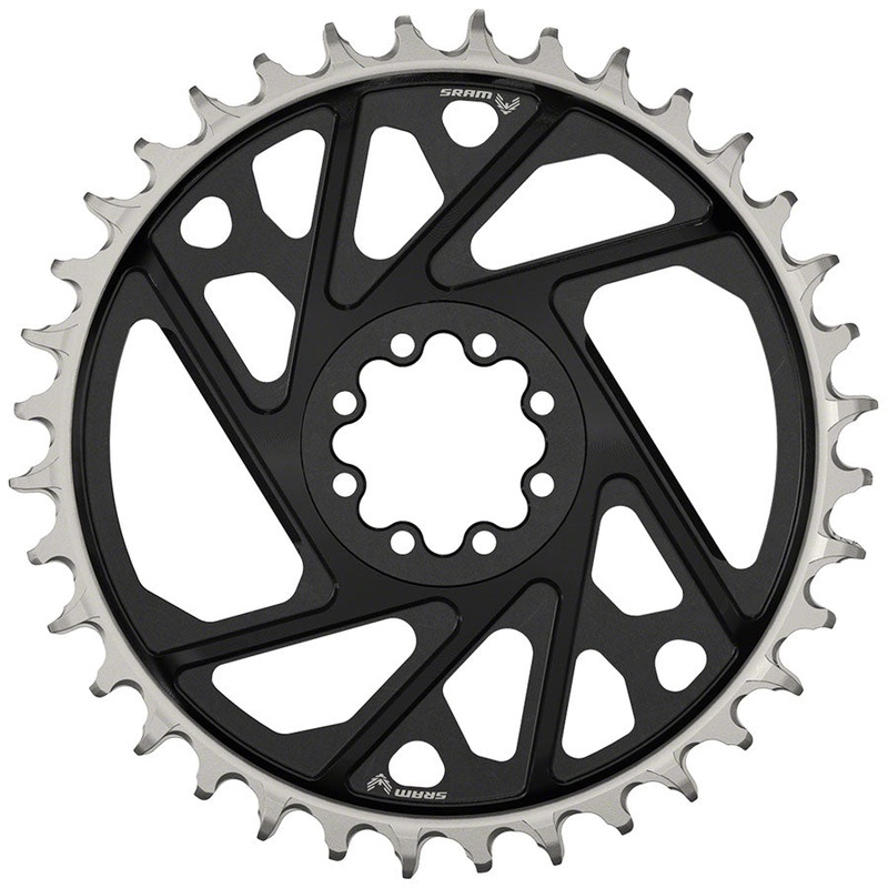 NEW SRAM XX Eagle T-Type Direct Mount Chainring – 34t, 12-Speed, 8-Bolt Direct Mount, 3mm Offset, Aluminum, Black, D1