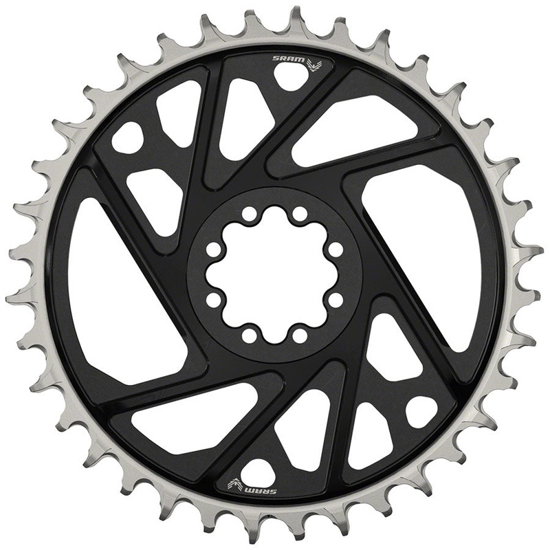 NEW SRAM XX Eagle T-Type Direct Mount Chainring – 36t, 12-Speed, 8-Bolt Direct Mount, 3mm Offset, Aluminum, Black, D1