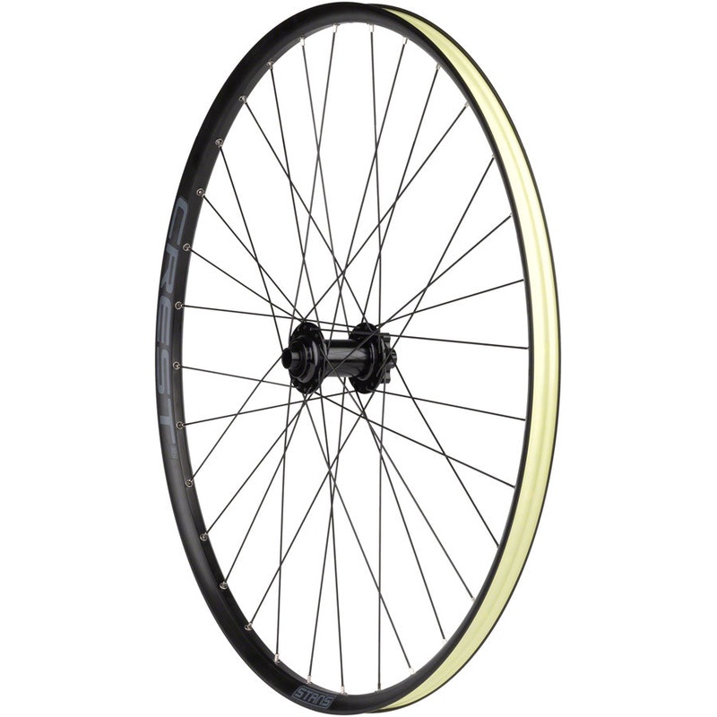 NEW Stan’s No Tubes Crest S2 Front Wheel – 29″, 15 x 110mm, 6-Bolt, Black