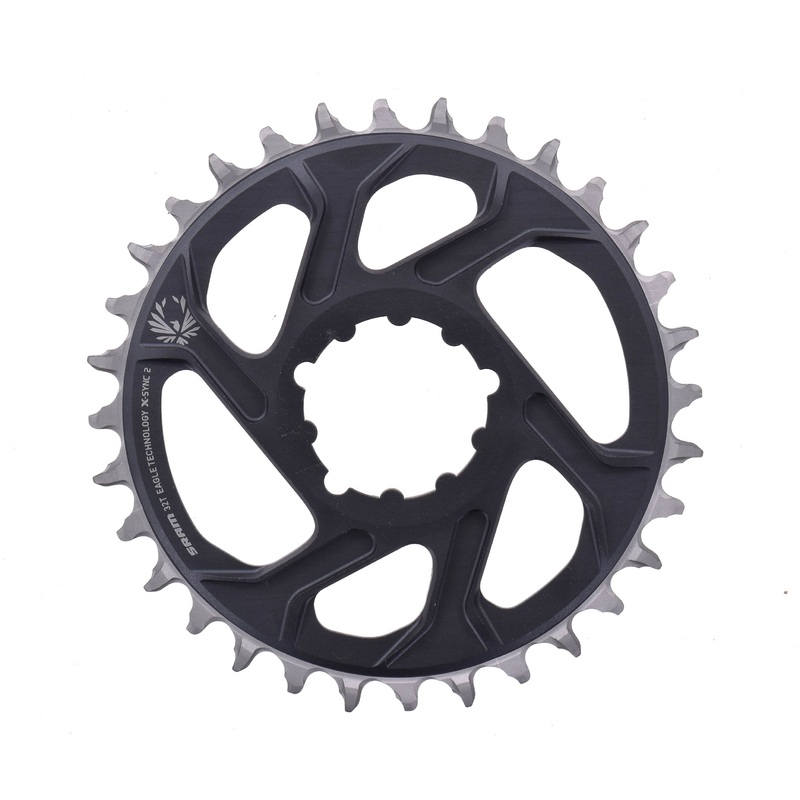 NEW take off SRAM Eagle X-SYNC 2 Direct Mount Chainring – 32t, Direct Mount, 3mm Offset, For Boost, Lunar/Polar Grey