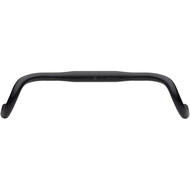 NEW Salsa Cowchipper Alloy Bar Drop Handlebar Salsa Cowchipper Drop Handlebar – Aluminum, 31.8mm, 42cm, Black