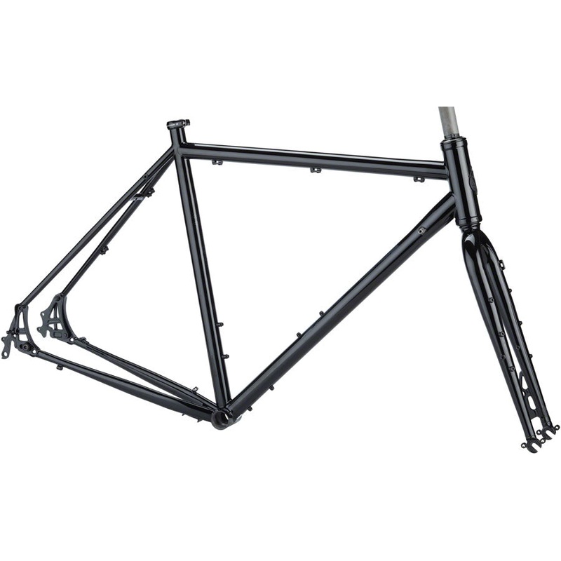 NEW Salsa Marrakesh Frameset – Black Touring Frame 50
