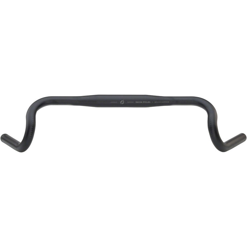 NEW Salsa Woodchipper Bar Drop Handlebar Salsa Woodchipper Drop Handlebar – Aluminum, 31.8mm, 44cm, Black