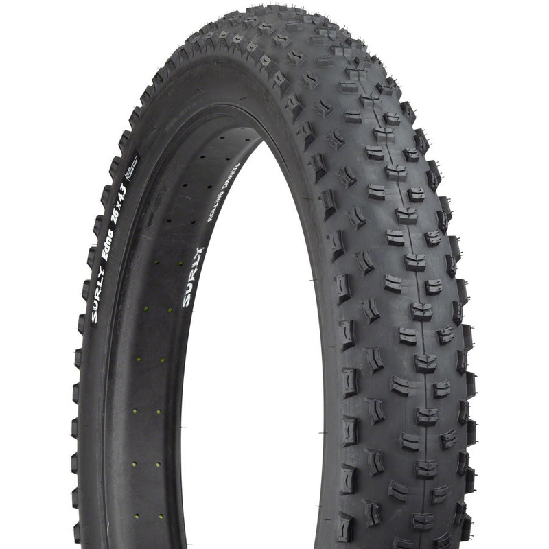 NEW Surly Edna Tire Surly Edna Tire – 26 x 4.3, Tubeless, Folding, Black, 60tpi