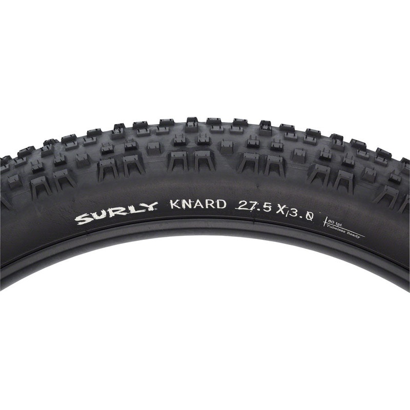 NEW Surly Knard Tire Surly Knard Tire – 27.5 x 3, Tubeless, Folding, Black, 60tpi