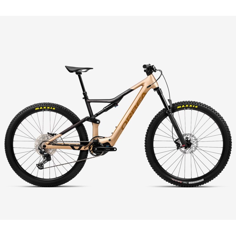 NEW 2023 Orbea Rise H30 Aluminum E-Mountain Bike – Shimano EP600-RS Brown/Brown S