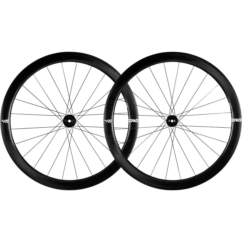 NEW ENVE Composites 45 Foundation Wheelset – 700, 12 x 100/142mm, Cener-Lock, S11, Black, i9 101
