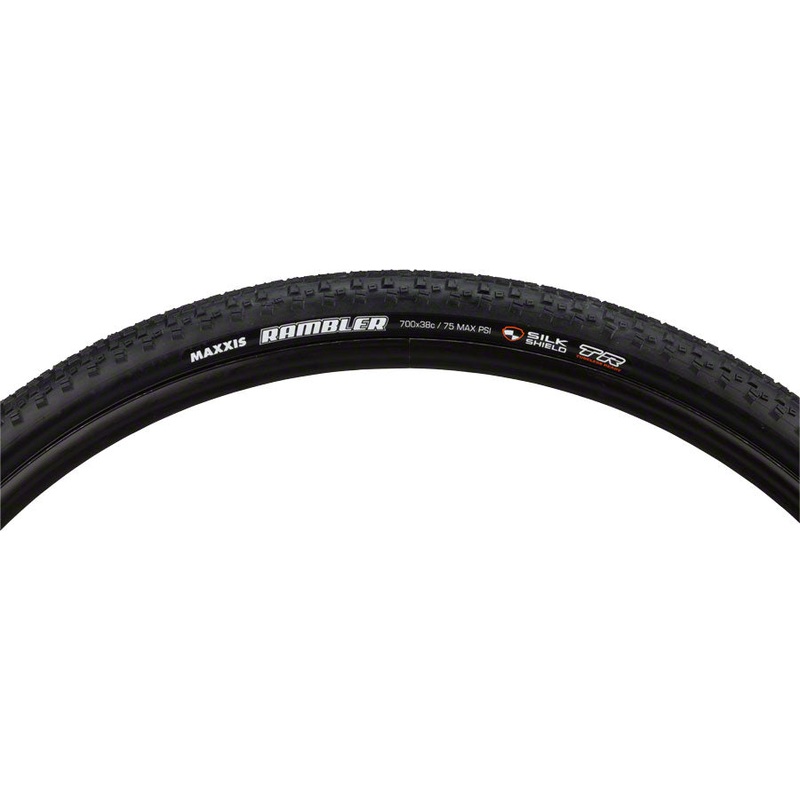NEW Maxxis Rambler Tire – 27.5 x 1.5, Tubeless, Folding, Black, Dual Compound, SilkShield