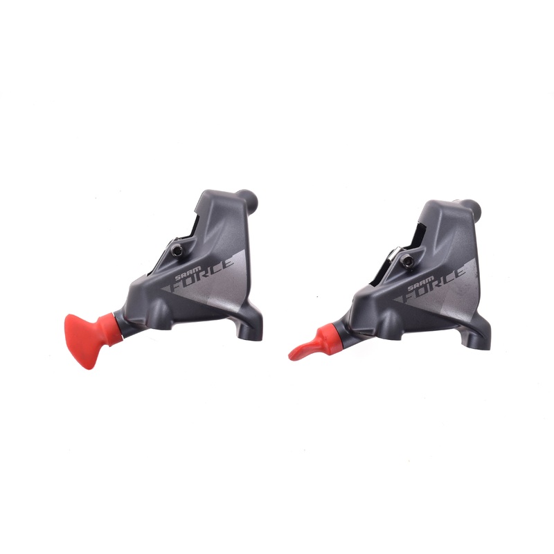NEW (take off) SRAM Force AXS Flat mount Hydraulic Disc Brake Caliper Set (2)