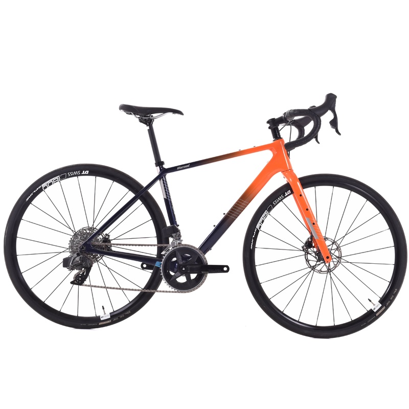 USED Salsa Warroad C Rival AXS All-Road Bike – 700c, Carbon, Orange / Purple Fade 52.5cm