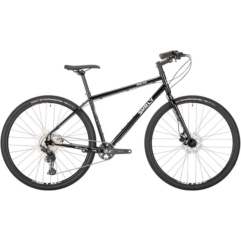 DEMO Surly Bridge Club 700c Bike – 700c, Steel, Black, Medium