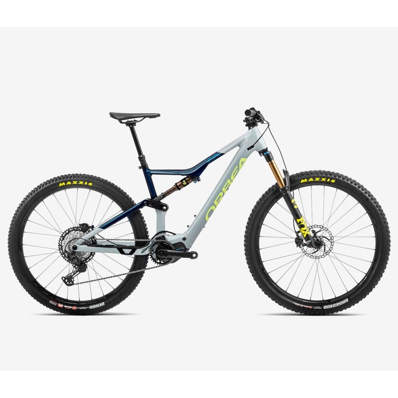 NEW 2022 Orbea Rise H10 20mph E-Mountain Bike Gray/Blue S