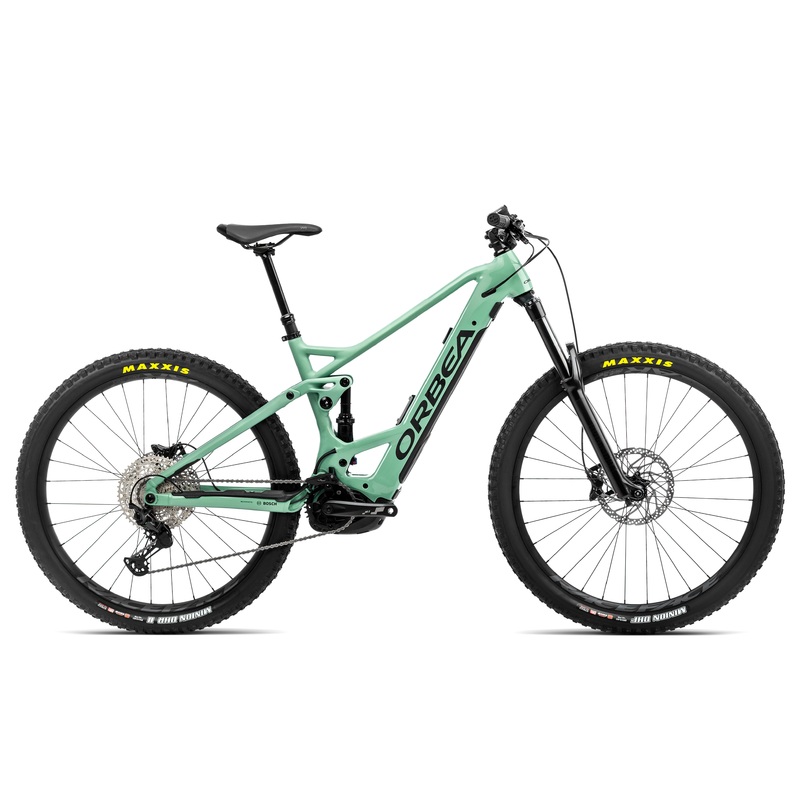 NEW 2022 Orbea Wild FS H20 Enduro e-Mountain Bike – BOSCH Performance CX 625Whr Green / Black S/M