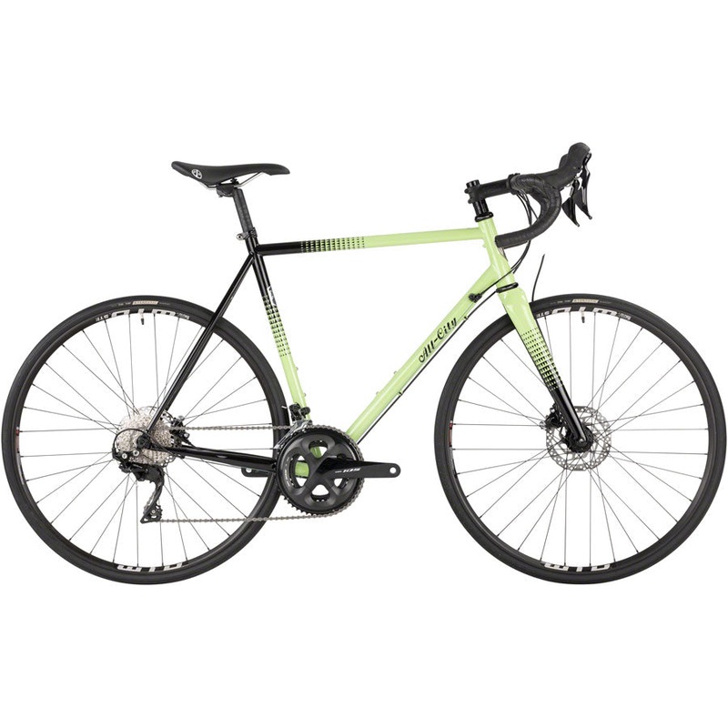 NEW All-City Zig Zag 105 – Honeydew Bling Road Bike 46cm