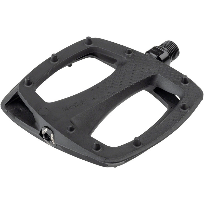 NEW MSW Thump Pedals – Platform, Composite, 9/16″, Black