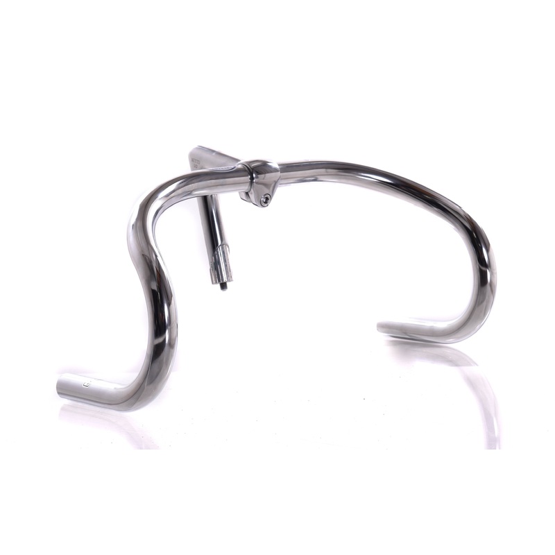 NEW (take off) Nitto B123 CroMo 38cm Handlebar + NJ Pro Steel Stem 65deg 90mm