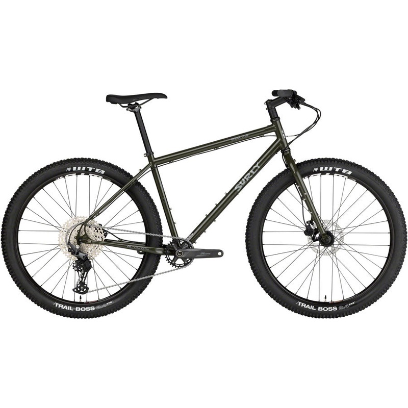 DEMO Surly Bridge Club 27.5″ Bike – 27.5″, Steel, Majestic Moss, Medium