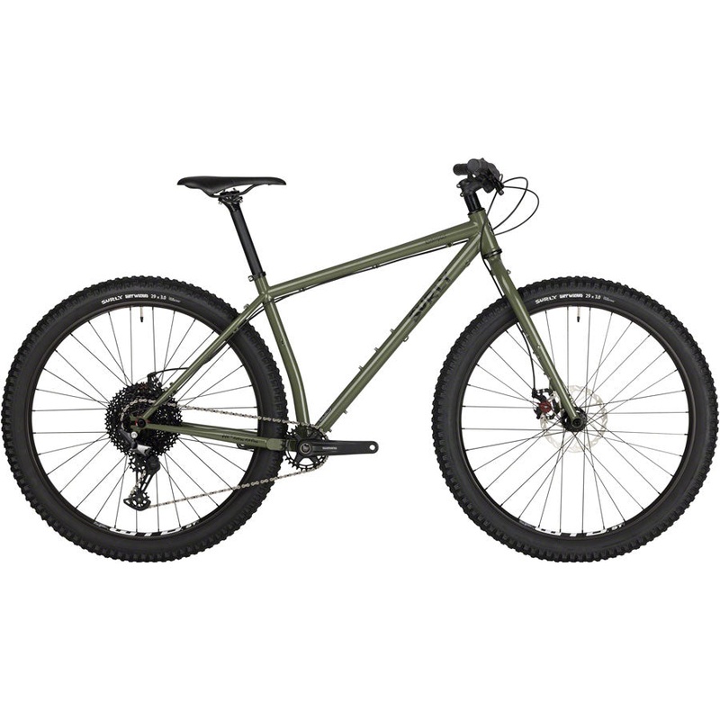 DEMO Surly Krampus Rigid Mountain Bike – 29″, Steel, British Racing Green, Medium