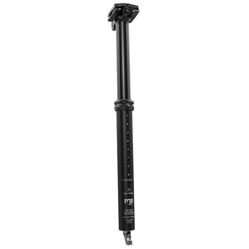 NEW FOX Transfer Performance Series Elite Dropper Seatpost – 31.6, 125 mm, Internal Routing, Anodized Upper