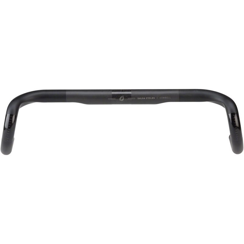 NEW Salsa Cowbell Carbon Drop Handlebar – Carbon, 31.8mm, 44cm, Black
