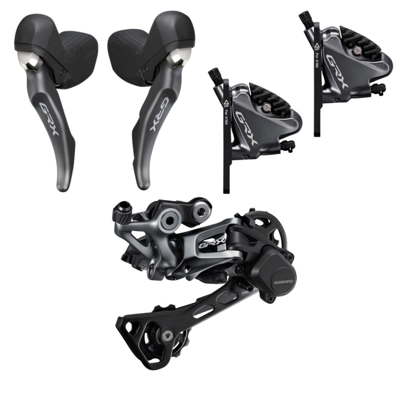 NEW Shimano GRX 810 11 Speed 1x Mini Groupset – Shifters Brakes Rear Derailleur 812