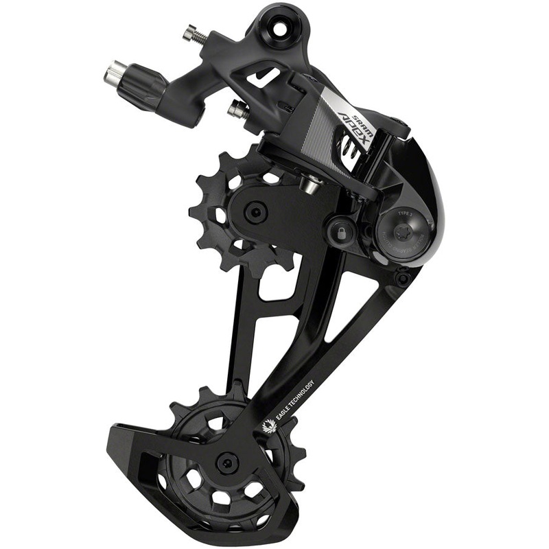 NEW SRAM Apex Eagle Rear Derailleur – 12-Speed, Long Cage, 52t Max, Black, D1