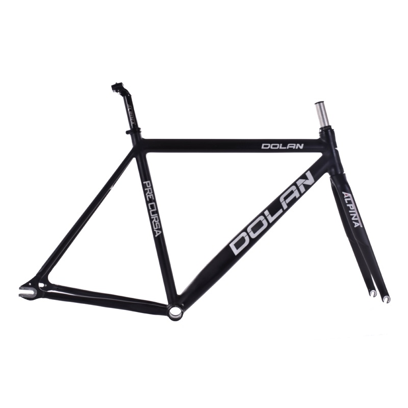 USED Dolan Pre Cursa Track Frame 52cm Black Aluminum