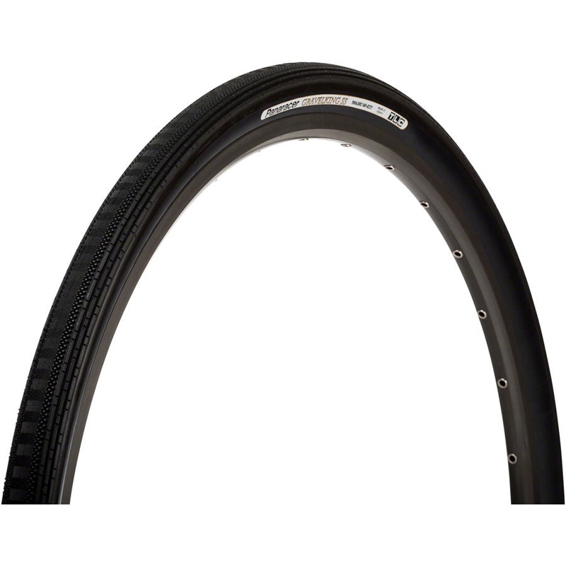 NEW Panaracer GravelKing SS Tire – 700 x 38, Tubeless, Folding, Black