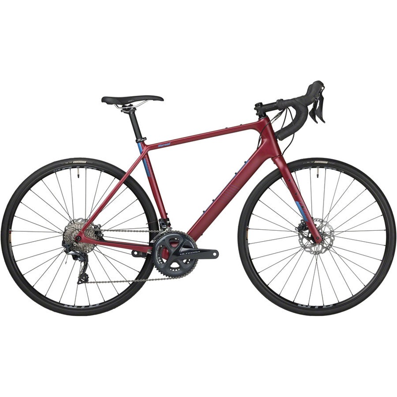 NEW Salsa Warroad C Ultegra All-Road Bike – 700c, Carbon, Dark Red 52.5cm