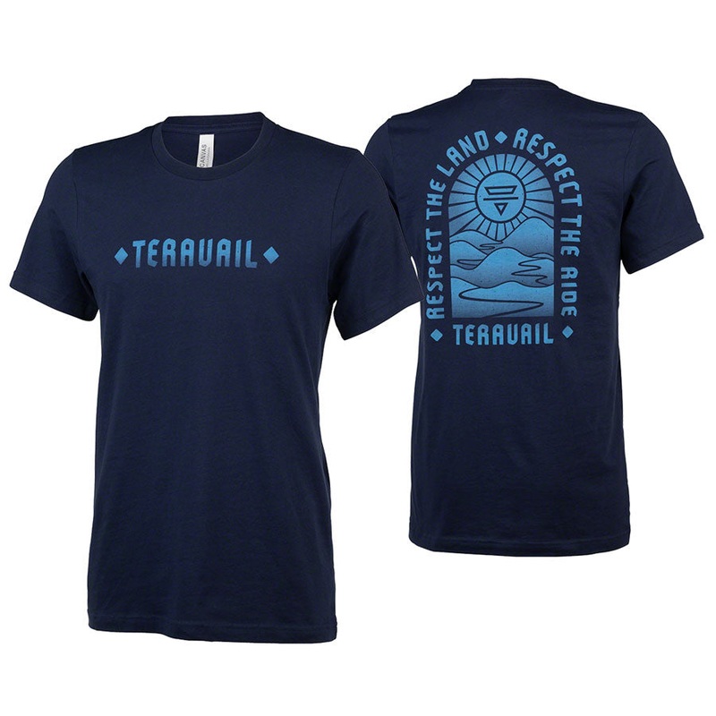NEW Teravail Landmark T-Shirt – Navy, Unisex, Medium