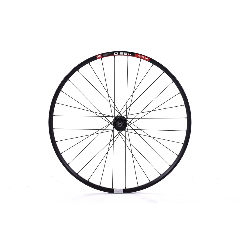 USED DT Swiss 485 D SE w/ 370 hubs 29″ 6 bolt Disc Front Wheel QR