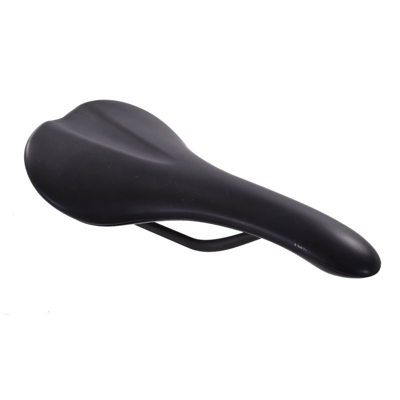 USED Fabric Shallow Carbon Ovalized Rail Saddle with Carbon Base