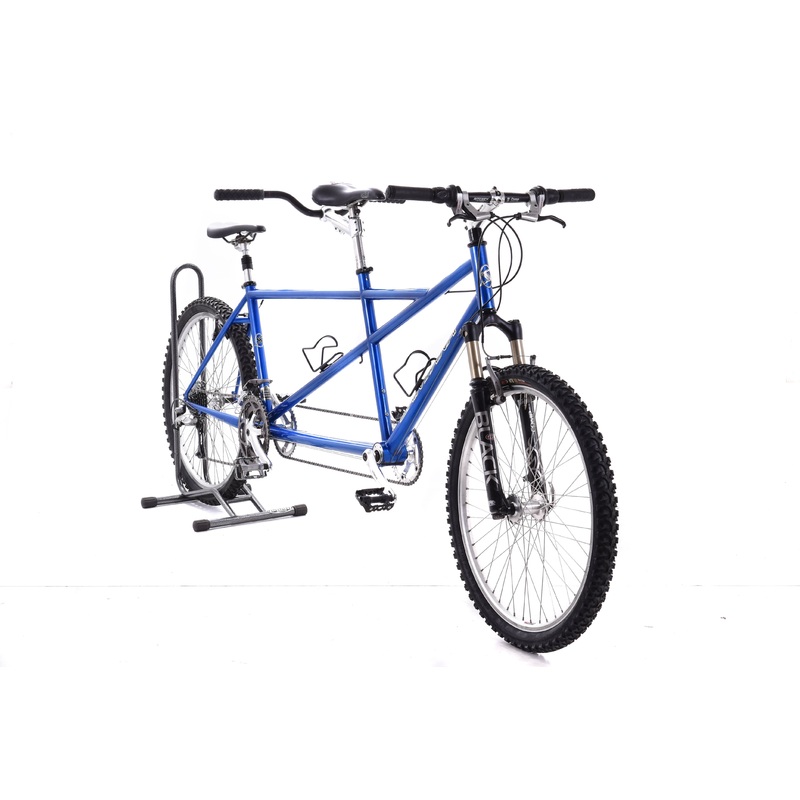 USED Santana Cilantro SE Steel 26″ Mountain Tandem Large/Med Shimano 3×9 Blue