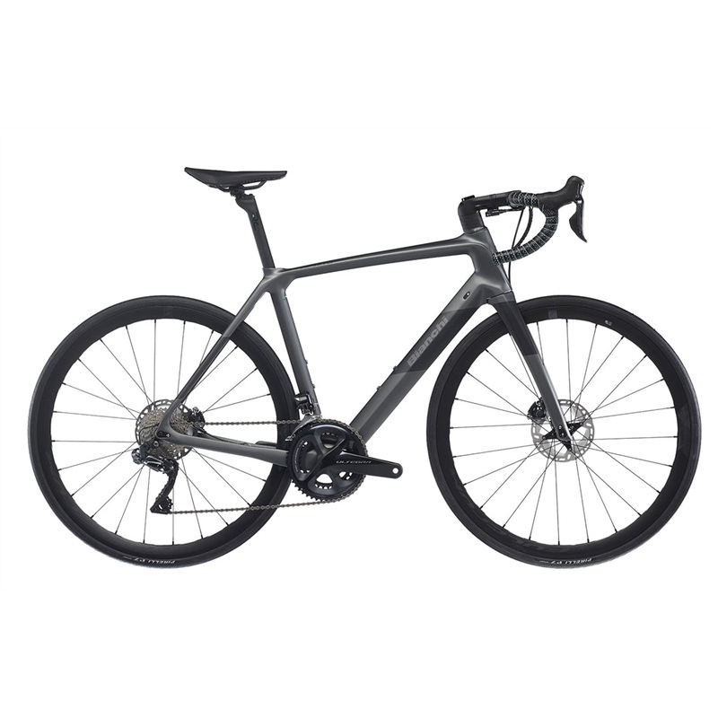 NEW Bianchi Infinito CV Rival AXS Carbon Endurance Road Bike Space Gray / Graphite 47 cm