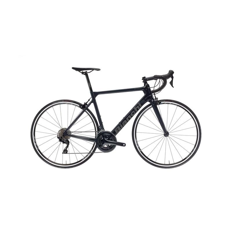 NEW Bianchi Sprint 105 11 speed Carbon Road Bike Black / Graphite Gloss 47 cm
