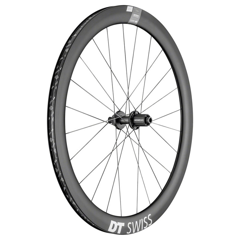 NEW DT Swiss ARC1400 DiCut Rear Wheel – 50mm, 700c, 12 x 142mm, Centerlock, HG 11, Black