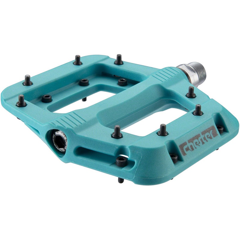 NEW RaceFace Chester Pedals – Platform, Composite, 9/16″, Turquoise